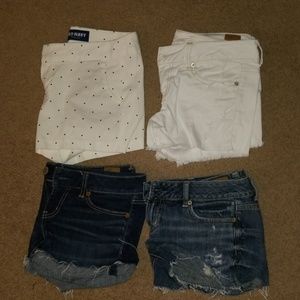 AE and Old Navy Shorts- Size 4